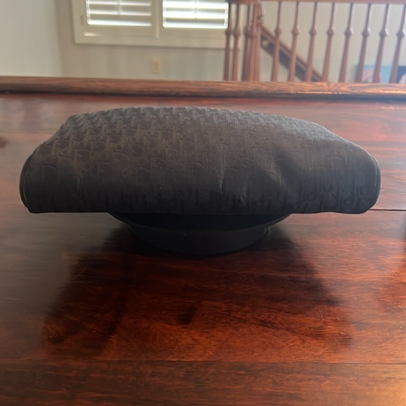 DIOR Vintage Trotter Canvas Clutch Jet Black - Picture 6 of 12